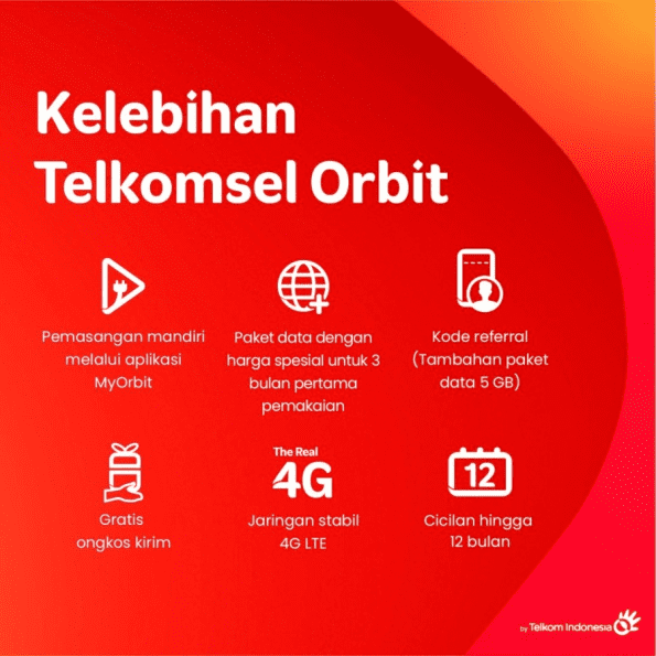 Advan Telkomsel Orbit Star A1 Modem Router 4G WiFi High Speed 150GB - Image 2
