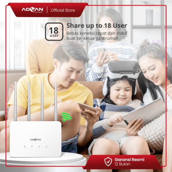 ADVAN CPE V1 Modem + Wifi + Router + 4G LTE unlock all operator - Image 4