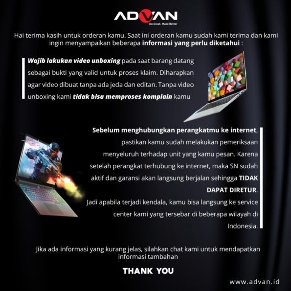 ADVAN Laptop Workplus AMD RYZEN 5 6600H 14'' FHD IPS 16GB 512GB Win 11 - Grey - Image 9