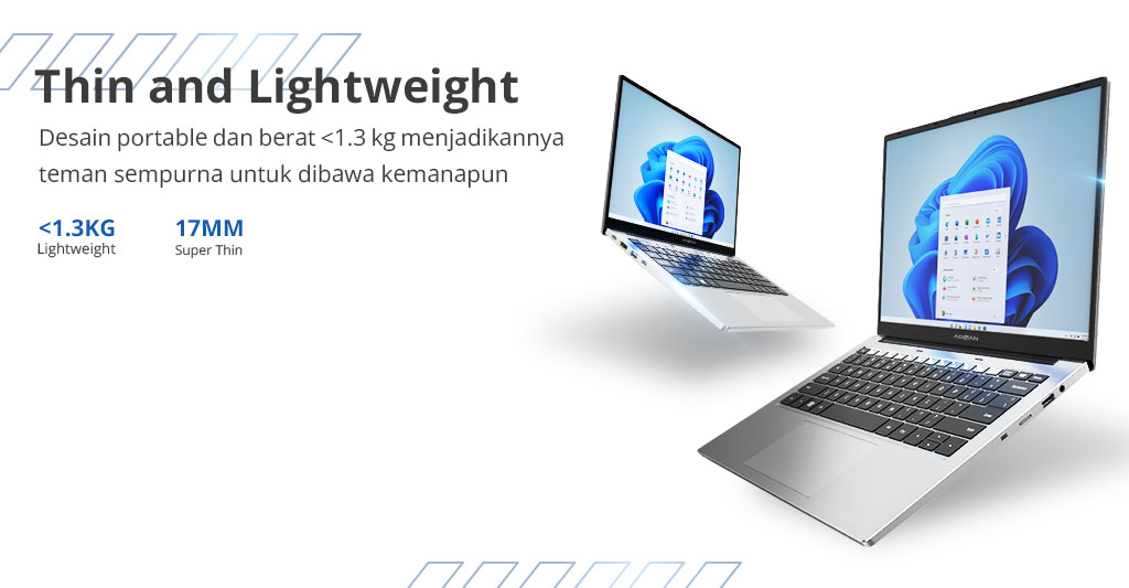Laptop Ryzen 5 Advan Workplus
