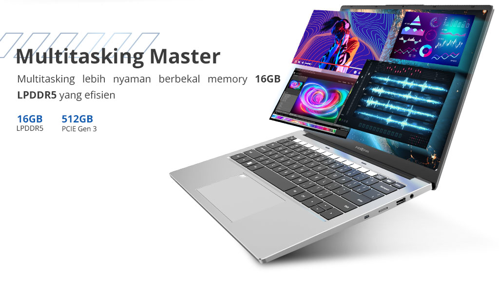 Laptop Ryzen 5 Advan Workplus
