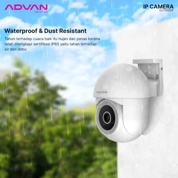 ADVAN Smart AI CCTV Outdoor OD3 Smart IP Camera Waterproof 3MP 2K Smart IP IP65 WIFI PTZ - Image 4