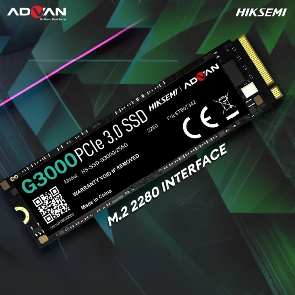 SSD ADVAN X HIKSEMI G3000 M.2 NVMe 512GB 2280 PCIe - Image 3