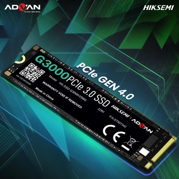 SSD ADVAN X HIKSEMI G3000 M.2 NVMe 512GB 2280 PCIe - Image 4