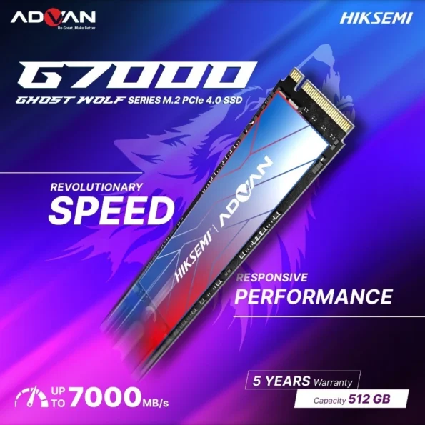 SSD Advan X Hiksemi G7000 M.2 NVMe 512GB 2280 PCIe 4.0 - Image 5