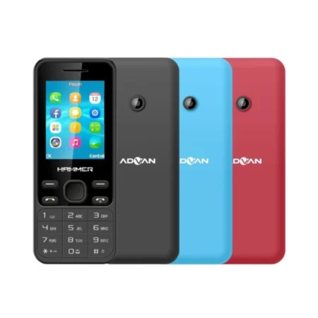 Advan HAMMER R6 Handphone Poliponik Feature Phone CandyBar Garansi Resmi 1 tahun