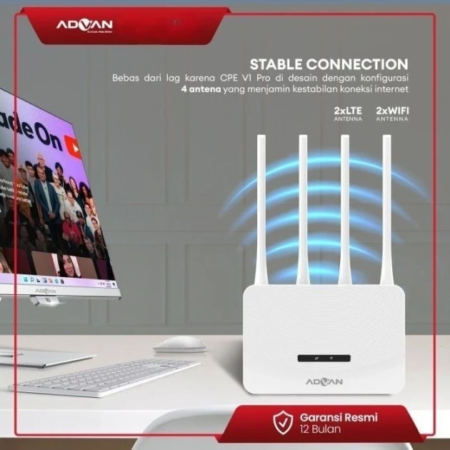 Advan Telkomsel Home Router Orbit Star A2 Modem Router 4G WiFi Hi