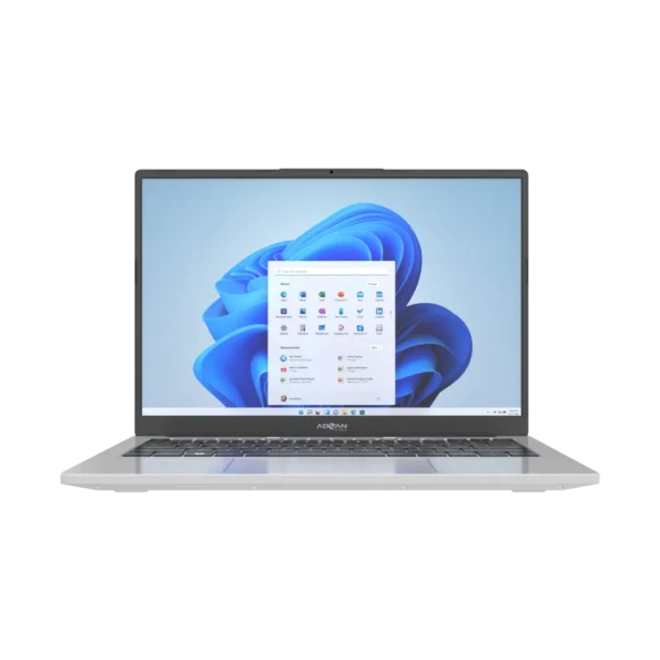 ADVAN Laptop Workplus AMD RYZEN 5 6600H 14'' FHD IPS 16GB 512GB Win 11 - Grey - Image 6