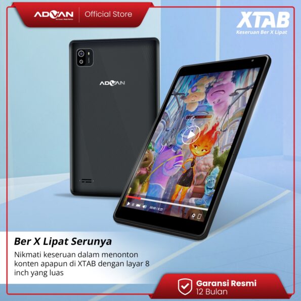 ADVAN XTAB 4/64 GB 8 Inci Quadcore T310 Tablet Android 13 - Image 5