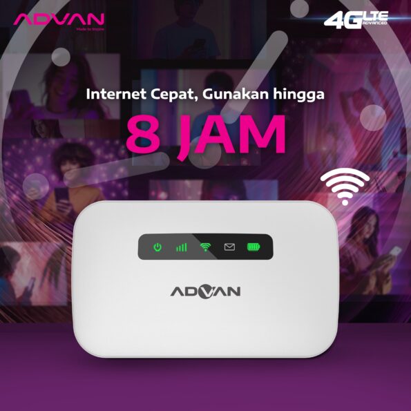 ADVAN Ipocket MIFI MF01 Unlock All Operator baterai 2500 mAh - MIFI + By.u - Image 2