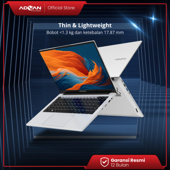 ADVAN Workplus AMD R7 7735HS 16GB 512GB 14" FHD IPS FingerPrint - Image 6