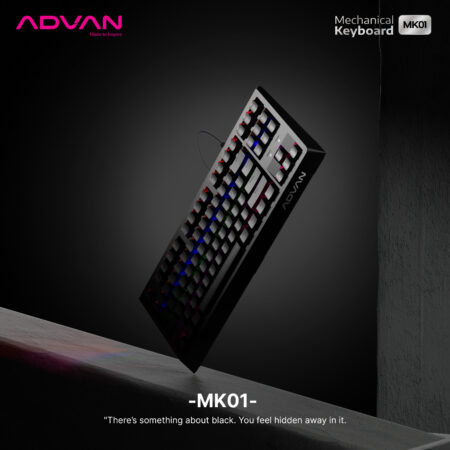 Mechanical Keyboard ADVAN MK01 Gaming Keyboard TKL Rainbow Backlit