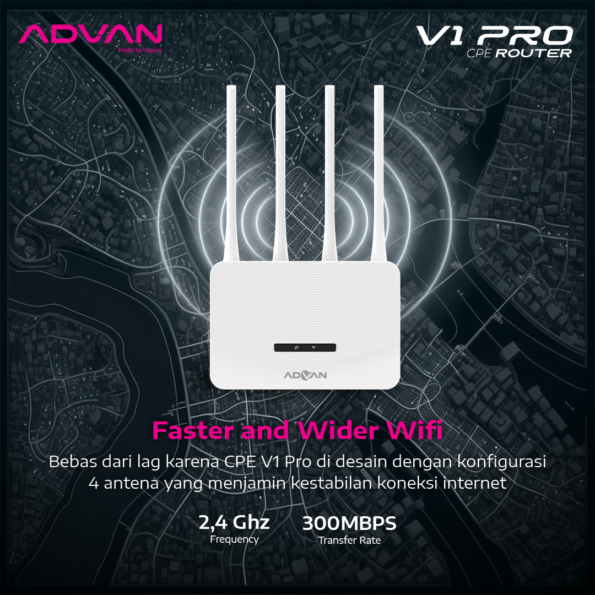 ADVAN CPE V1 Pro Modem + Wifi + Router + 4G LTE unlock all operator - Image 4