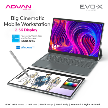ADVAN EVO-X 16″ i3
